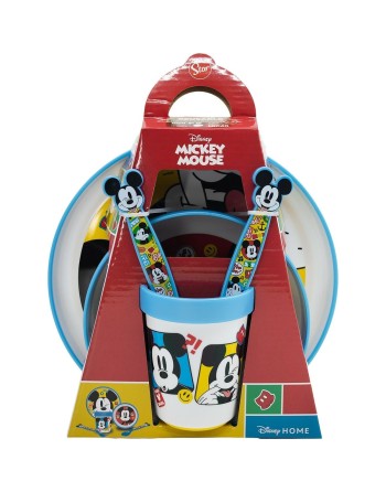 Set di Accessori per Bambini Mickey Mouse CZ11306 Plastica (5 Pezzi)