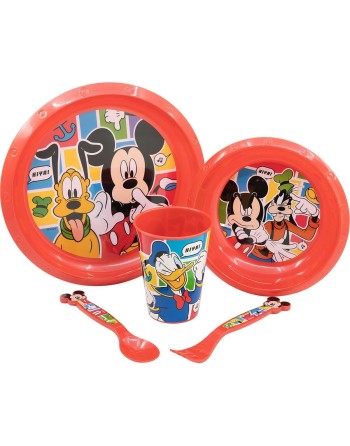 Ensemble Vaisselle pour Enfants Mickey Mouse CZ11311 (5 Pièces)
