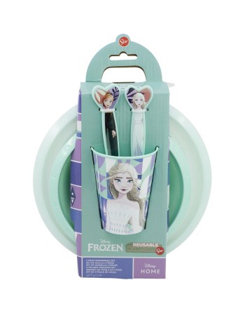 Kindergeschirr-Set Frozen CZ11310 Kunststoff (5 Stücke)