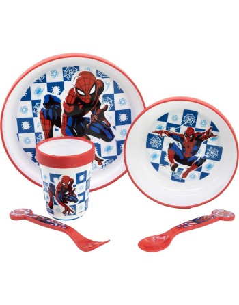 Set di Accessori per Bambini Spider-Man CZ11308 Plastica (5 Pezzi)