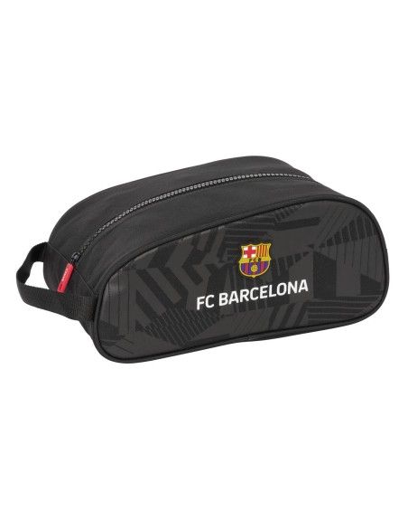 Schuhtasche für die Reise F.C. Barcelona Black Schwarz 34 x 15 x 18 cm