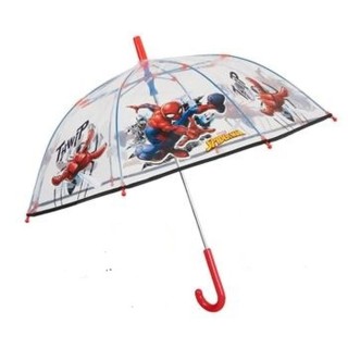 Regenschirm Spider-Man Perletti Durchsichtig Fiberglas 74 cm Für Kinder