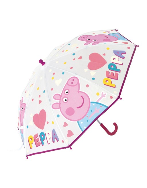 Paraply Peppa Pig Having Fun Lyserød 46 cm