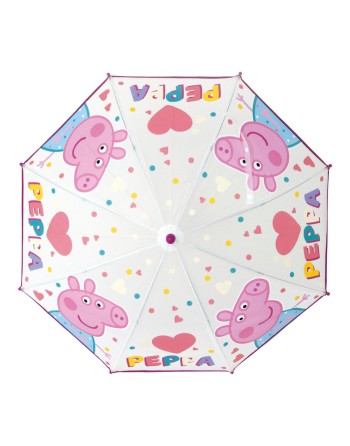 Paraply Peppa Pig Having Fun Lyserød 46 cm