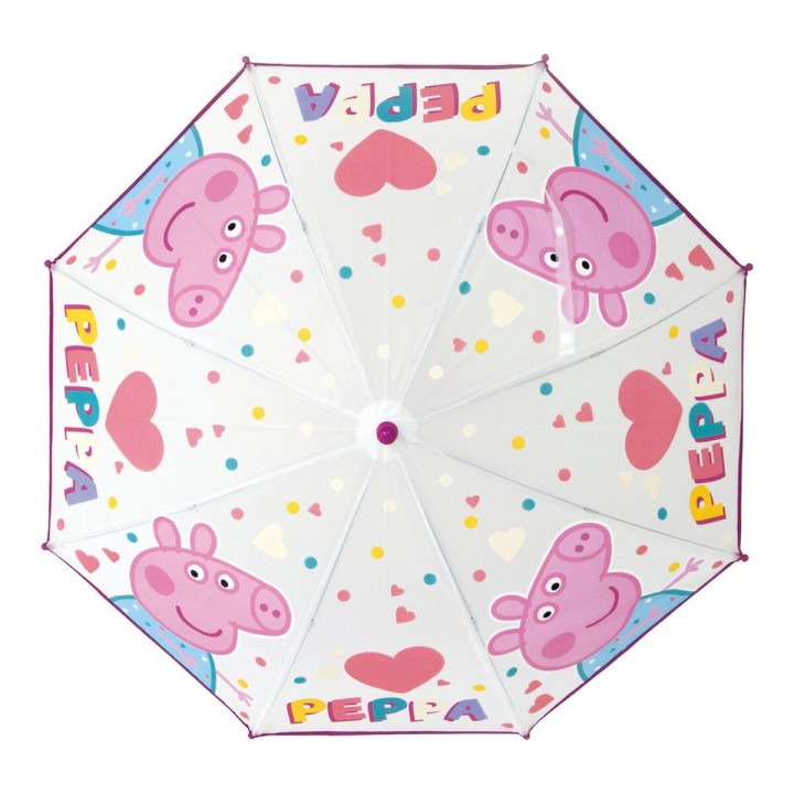 Paraguas Peppa Pig Having Fun Rosa claro 46 cm