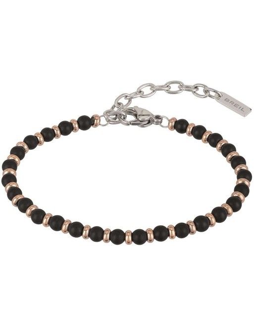 Bracciale Uomo Breil BLACK ONYX Acciaio inossidabile