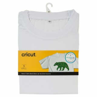 T-shirt Personalizzabile per Plotter da taglio Cricut Men's Bianco S