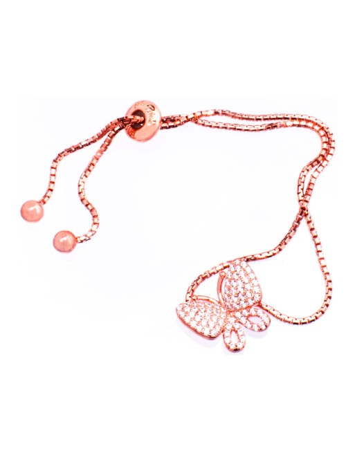 Brazalete Folli Follie 3B17S049RC Rosa 12 cm