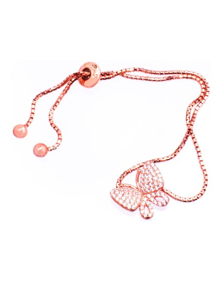 Brazalete Folli Follie 3B17S049RC Rosa 12 cm