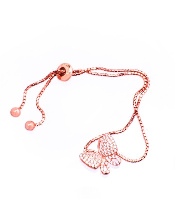 Armreif Folli Follie 3B17S049RC Rosa 12 cm