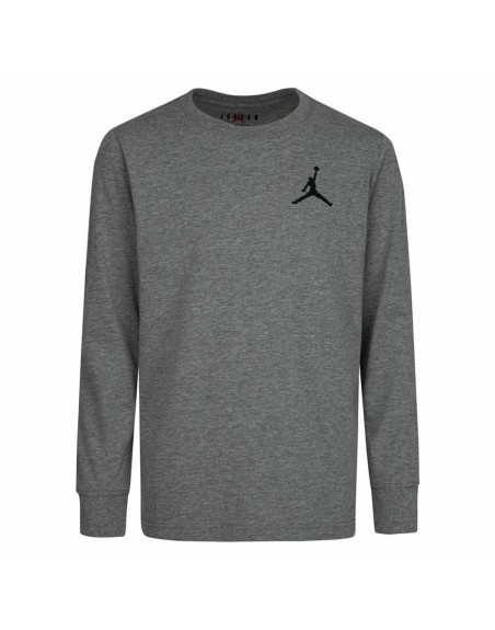 Maglia a Maniche Lunghe per Bambini Nike Air Emroidery Grigio