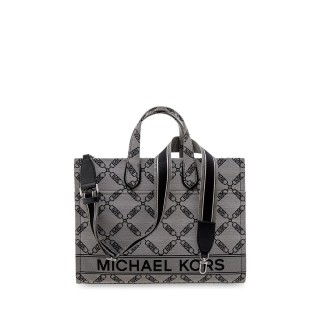 Bolso Mujer Michael Kors Gigi Gris 39 x 30 x 10 cm