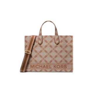 Håndtasker til damer Michael Kors Gigi Brun 39 x 30 x 10 cm
