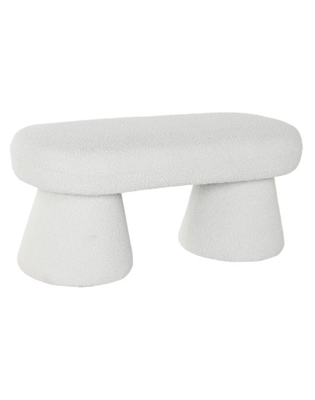 Skohorn Home ESPRIT Hvid Polyester 100 x 42 x 46 cm