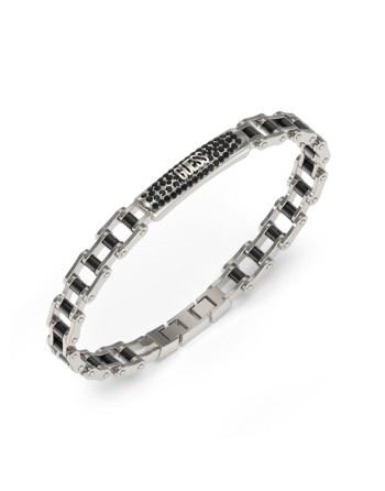 Armbånd til kvinder Guess JUMB04414JWSTGMT-U Sølvfarvet