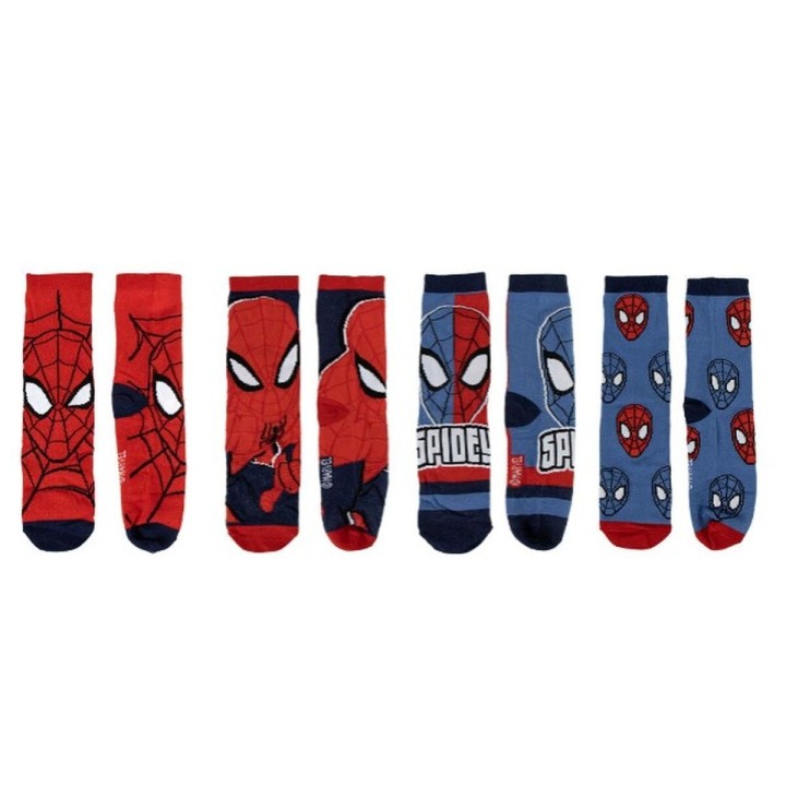 Sokker Spider-Man Sokker Unisex 4 par