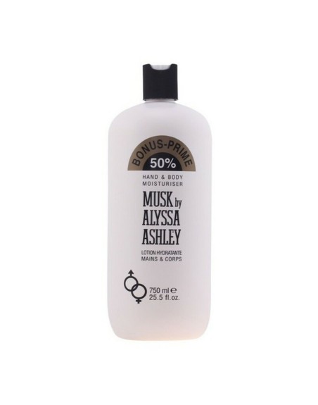 Hydrating Body Lotion Musk Alyssa Ashley Musk (750 ml)