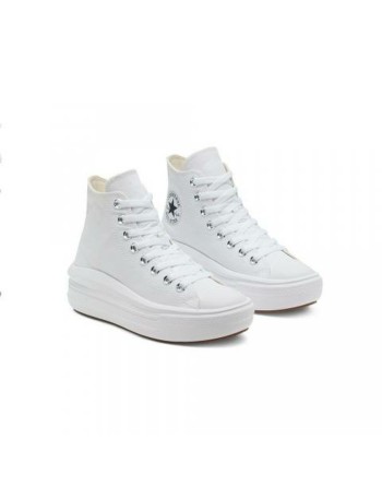 Kvinde Casual Sneakers Converse All Star Move Hvid