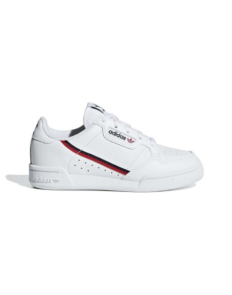 Scarpe Sportive per Bambini Adidas Continental 80 Bianco