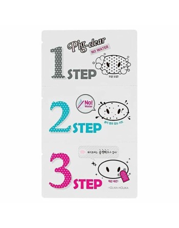 Ansigtsmaske Peel Off Holika Holika Pig-clear No Water3 Step