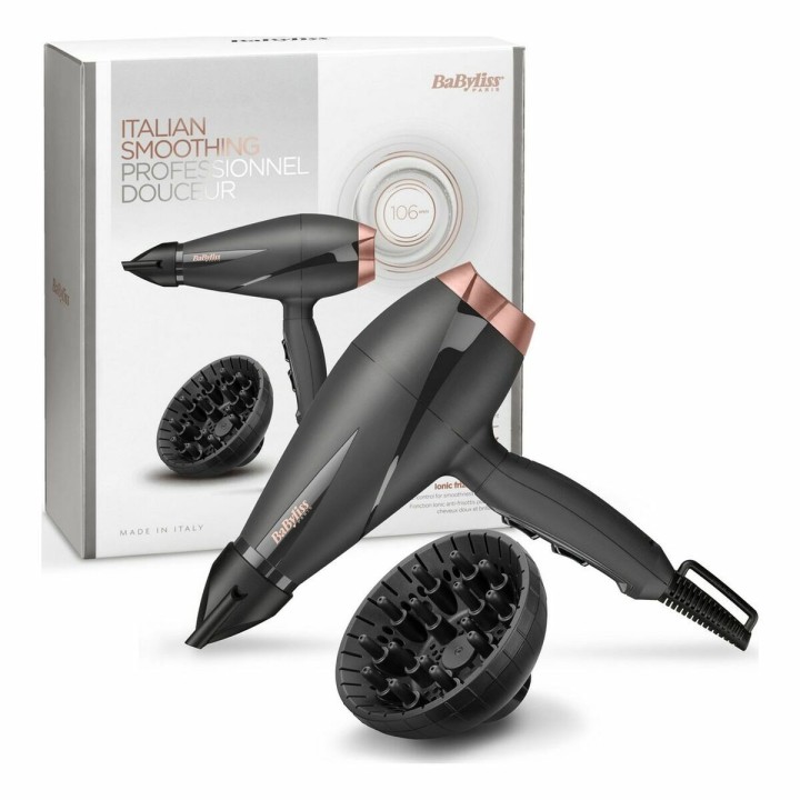 Phon Babyliss 6709DE 2100 W Nero Grigio scuro