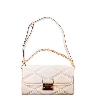 Sac-à-main Femme Michael Kors Serena Beige 25 x 15 x 4 cm