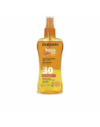 Body Sunscreen Spray Babaria Solar Aqua UV SPF 30 (200 ml)
