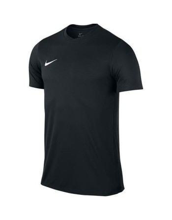 Child's Short Sleeve T-Shirt Nike DRI FIT PARK 7 BV6741 010 Black