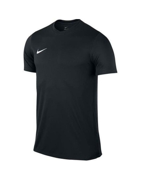 Child's Short Sleeve T-Shirt Nike DRI FIT PARK 7 BV6741 010 Black