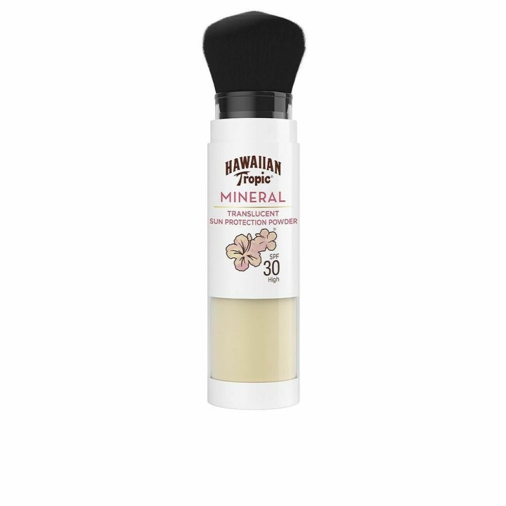 Solbeskyttelse med farve Hawaiian Tropic Mineral Brush Børste Spf 30