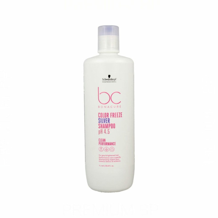 Champú Schwarzkopf  Bonacure Color Freeze Silver (1000 ml)