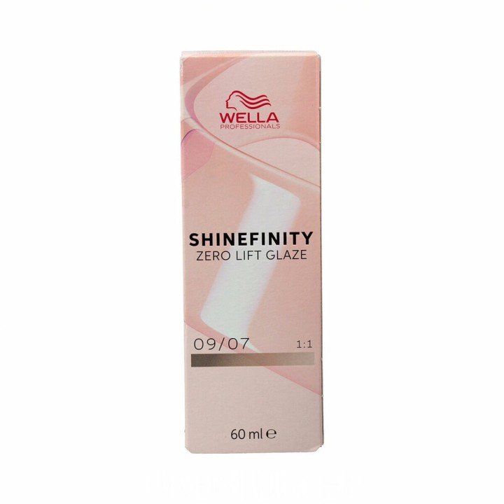 Permanent hårfarve Wella Shinefinity Nº 09/07 (60 ml)