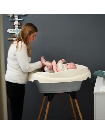 Fasciatoio 2 in 1 Vasca Azzurro Chiaro