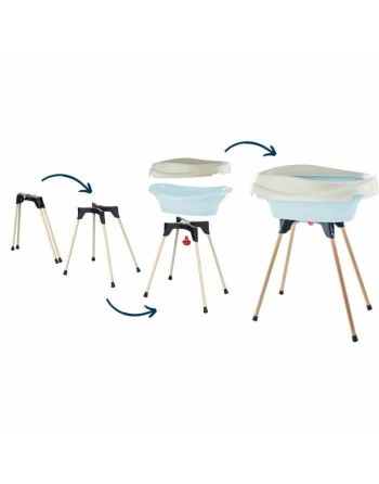 Changeur 2 in 1 Baignoire Bleu clair