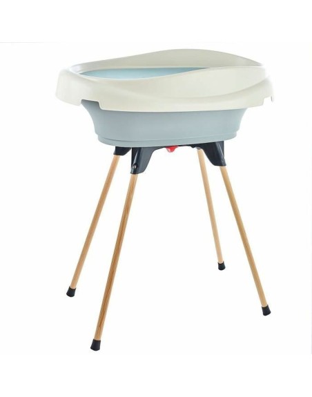 Wickelkommode 2 in 1 Badewanne Grau