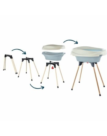 Changer 2 in 1 Badekar Grå