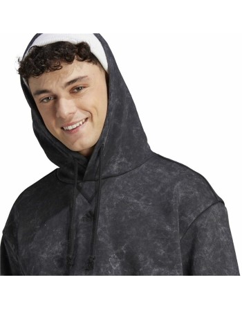 Sudadera con Capucha Hombre Adidas IJ6929 Negro