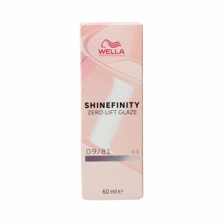 Permanent hårfarve Wella Shinefinity color Nº 09/81 (60 ml)