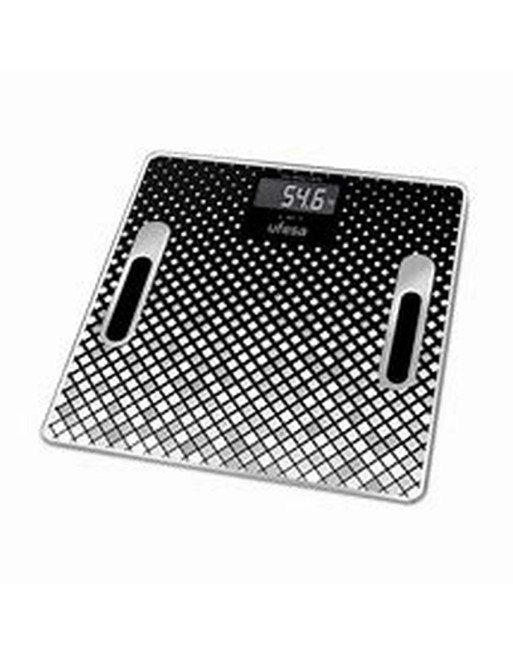 Digital badevægt UFESA Sort/Hvid 180 kg