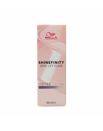 Coloration Permanente Wella Shinefinity color Nº 08/98 (60 ml)