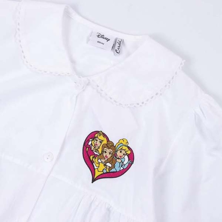Grembiule Scuola Princess Bianco