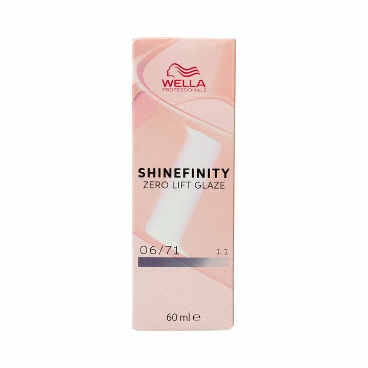 Tintura Permanente Wella Shinefinity Nº 06/71 (60 ml)