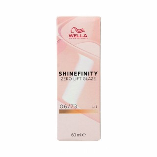 Tintura Permanente Wella Shinefinity Nº 06/73 (60 ml)