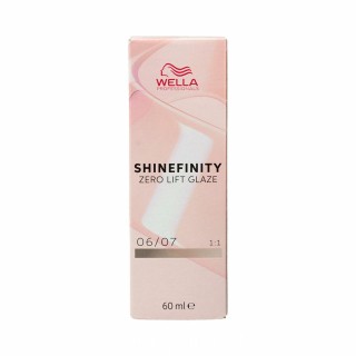 Tintura Permanente Wella Shinefinity Nº 06/07 (60 ml)