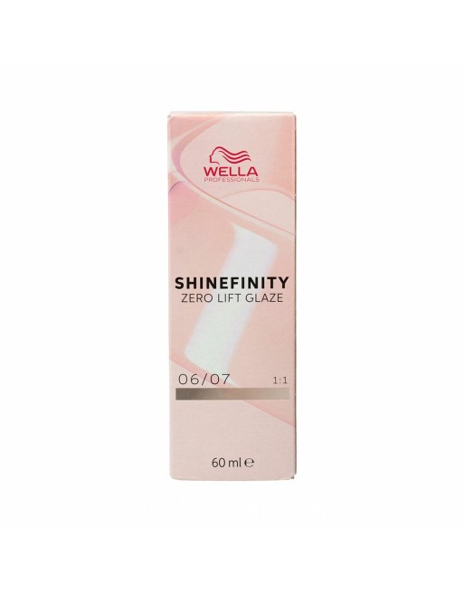 Tintura Permanente Wella Shinefinity Nº 06/07 (60 ml)