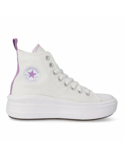 Kondisko til Mænd Converse CHUCK TAYLOR ALL STAR MOVE LIFT AO3667C Hvid