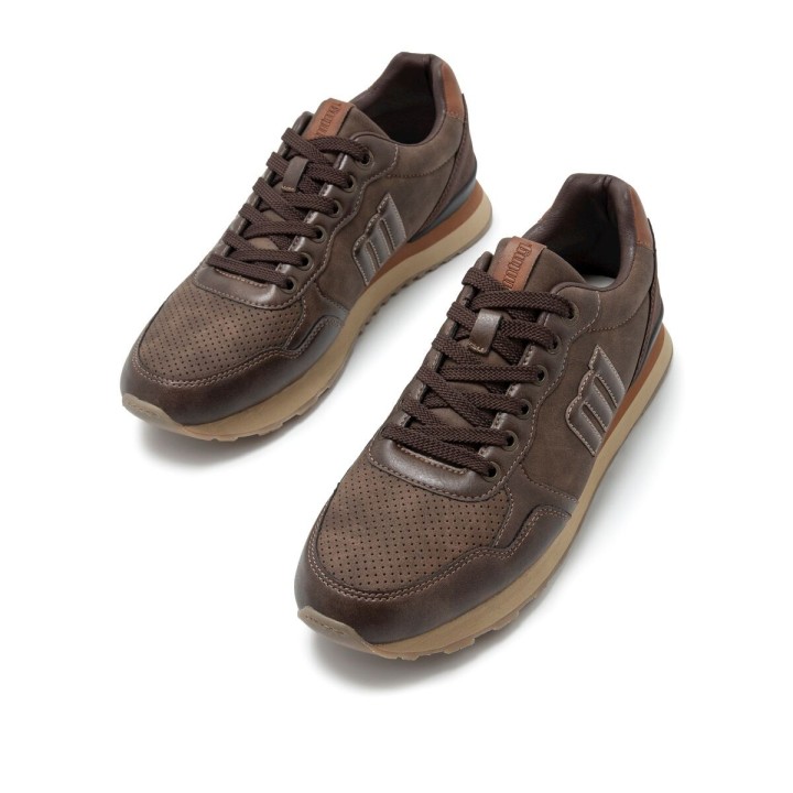 Kondisko til Mænd Mustang Flore Chocolate Lauda 84755 C56227 Brun