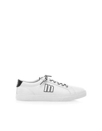 Sportssneakers til damer Mustang Murri White ucky Black 60142 C56166 Hvid
