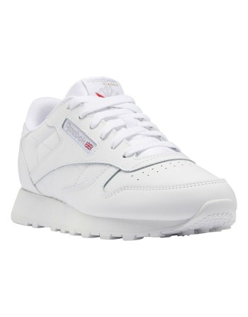 Jungen Sneaker Reebok CL LTHR Weiß