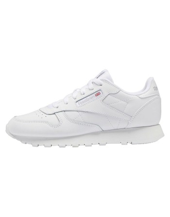 Zapatillas Casual Niño Reebok CL LTHR Blanco